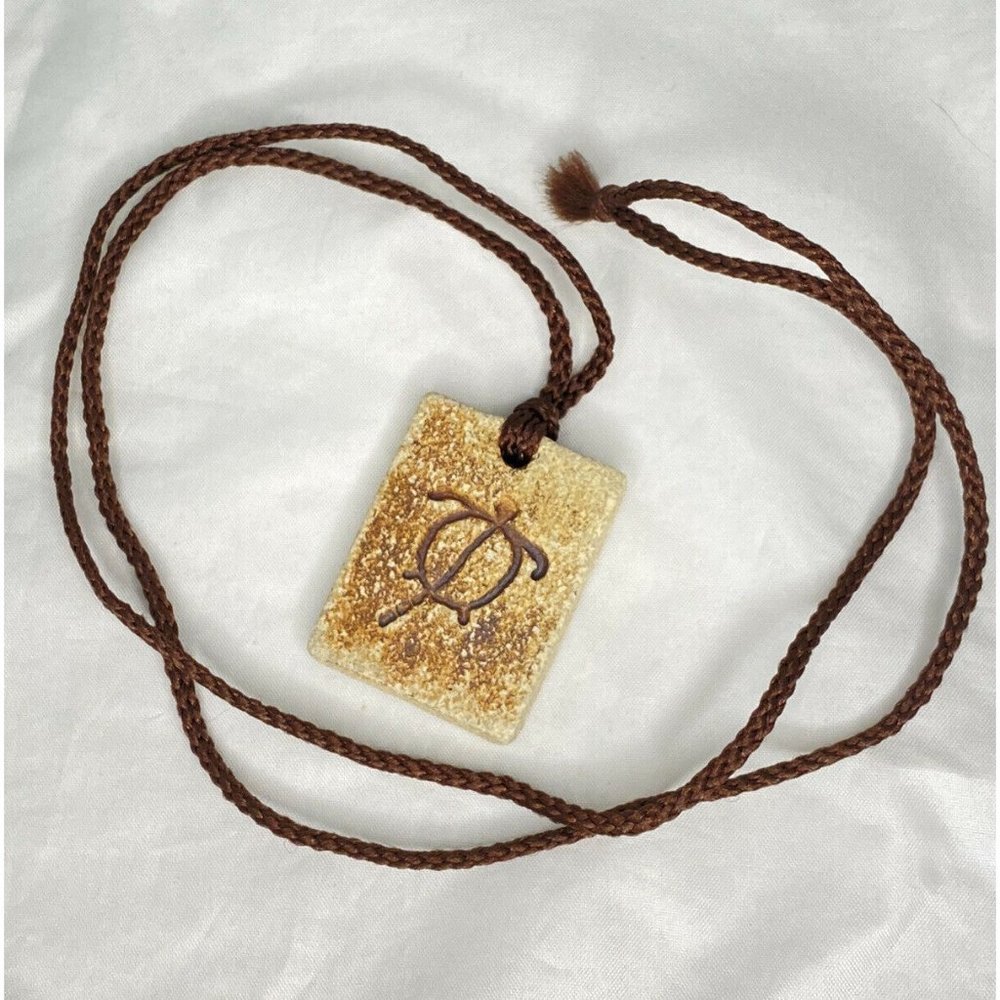 Sea Turtle tile Pendant Necklace, Beach Jewelry, Beach Necklace, Handmade Unique